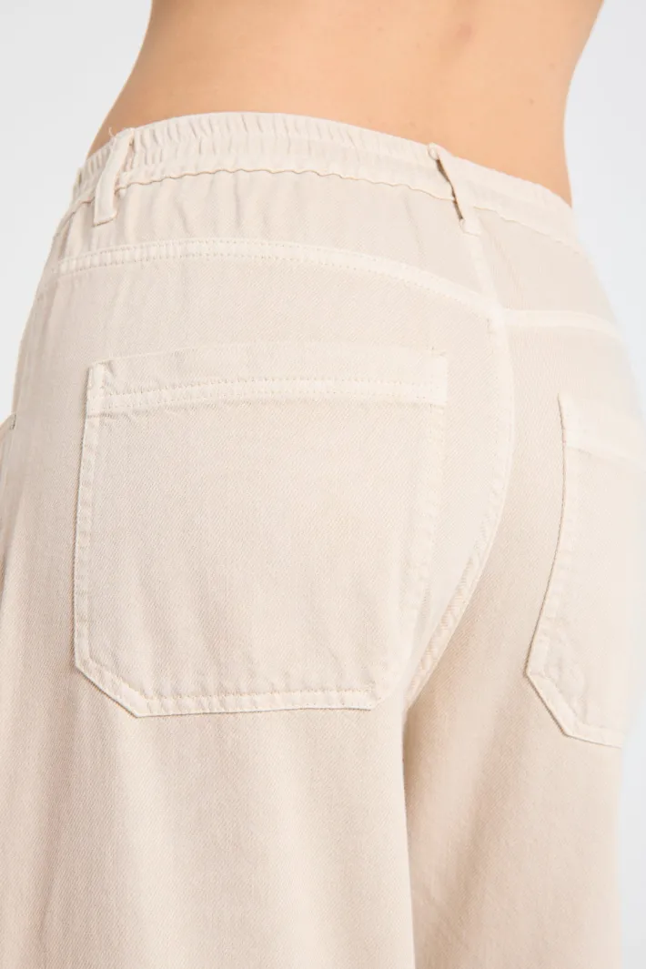 FREEQUENT FQCILLA - BUKSER - BEIGE