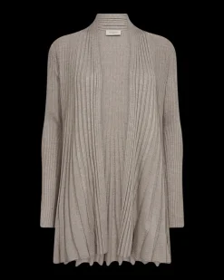 FREEQUENT FQCLAUDISSE - CARDIGAN - BEIGE