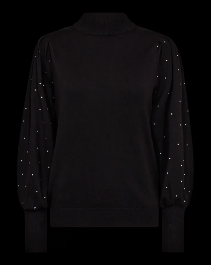 FREEQUENT FQDOTKA - PULLOVER - SORT