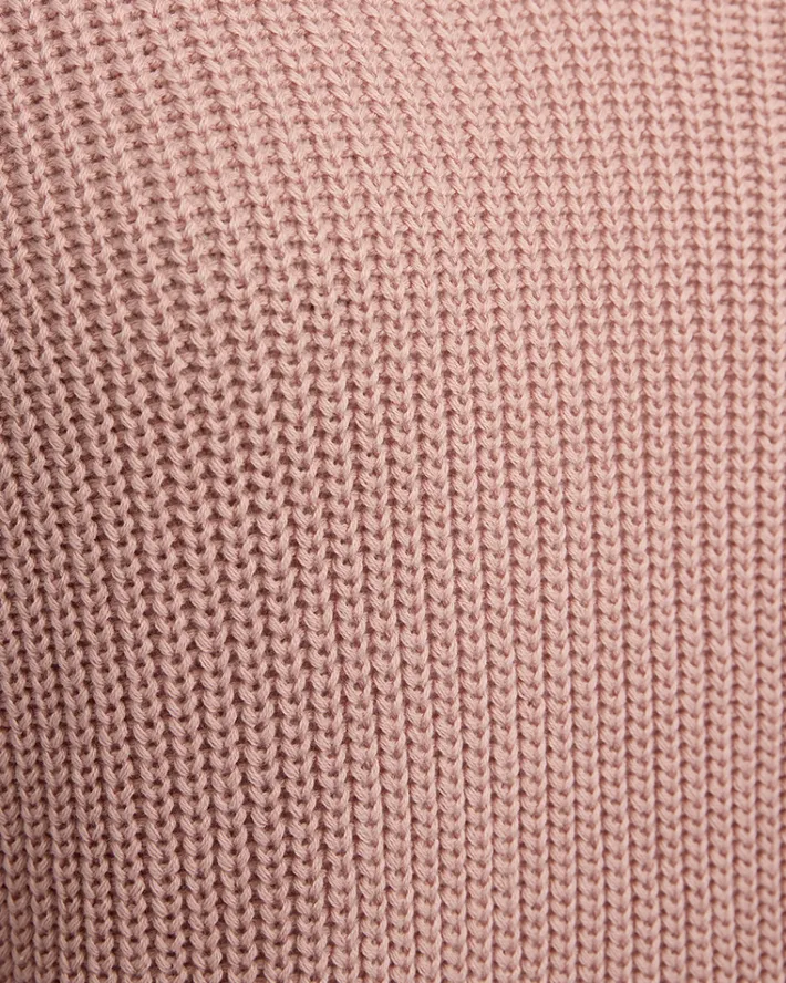 FREEQUENT FQELLIS - PULLOVER MED V-UDSKÆRING - ROSA