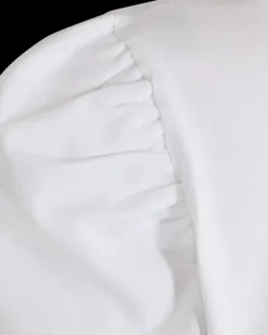 FREEQUENT FQFENJA - T-SHIRT MED PUFÆRMER - HVID