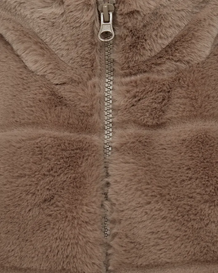 FREEQUENT FQFOXY - VEST - BRUN