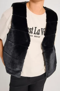 FREEQUENT FQFOXY - VEST - SORT