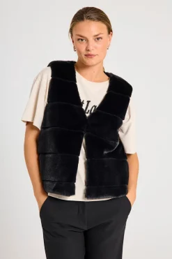 FREEQUENT FQFOXY - VEST - SORT