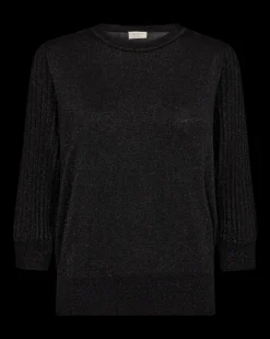 FREEQUENT FQGLITTA - PULLOVER - SORT