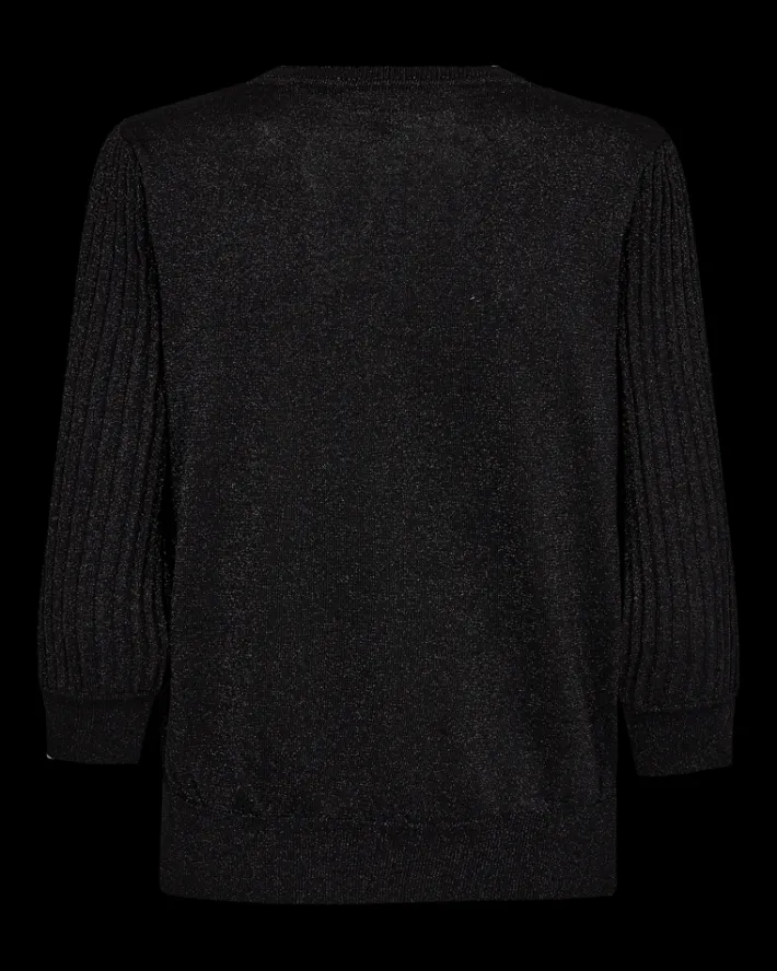 FREEQUENT FQGLITTA - PULLOVER - SORT