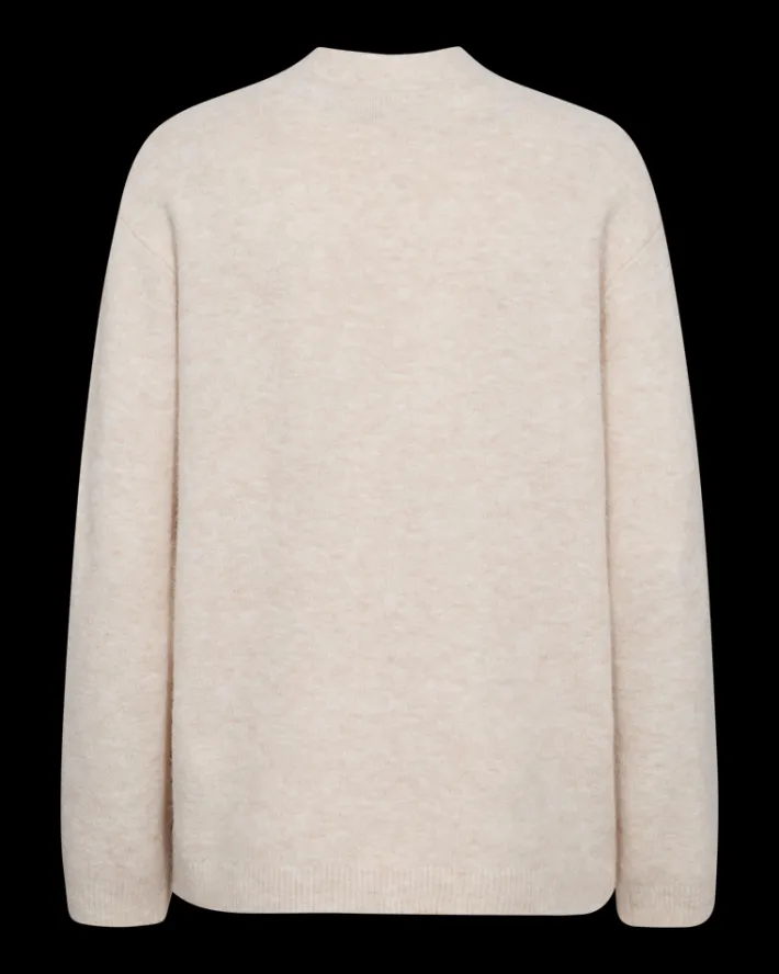 FREEQUENT FQGRSEVALIN - PULLOVER - BEIGE