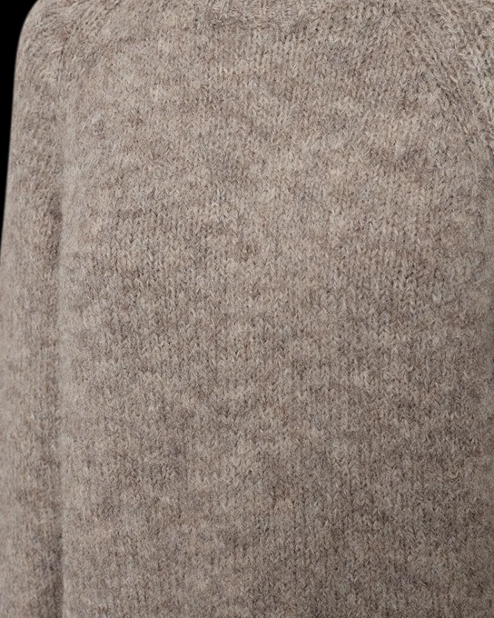 FREEQUENT FQGRSLULU - PULLOVER - BRUN