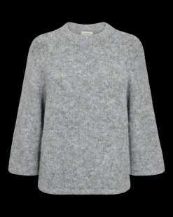 FREEQUENT FQGRSLULU - PULLOVER - GRÅ