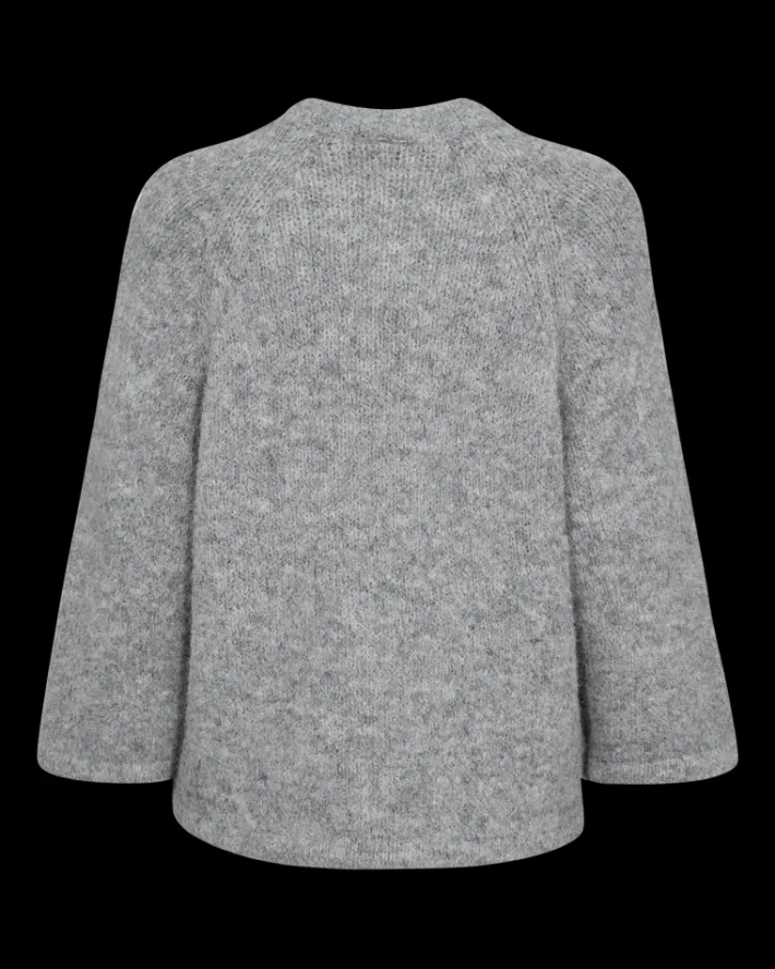 FREEQUENT FQGRSLULU - PULLOVER - GRÅ