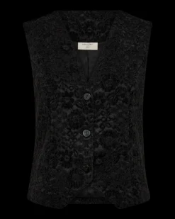 FREEQUENT FQGRY - VEST - SORT