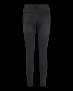 FREEQUENT FQHARLOW - TÆSIDDENDE JEANS - SORT