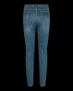 FREEQUENT FQHARLOW - TÆSIDDENDE JEANS - BLÅ