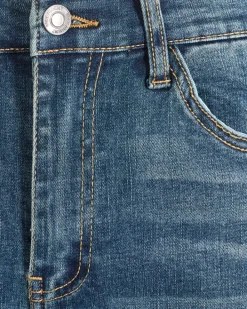 FREEQUENT FQHARLOW - TÆSIDDENDE JEANS - BLÅ