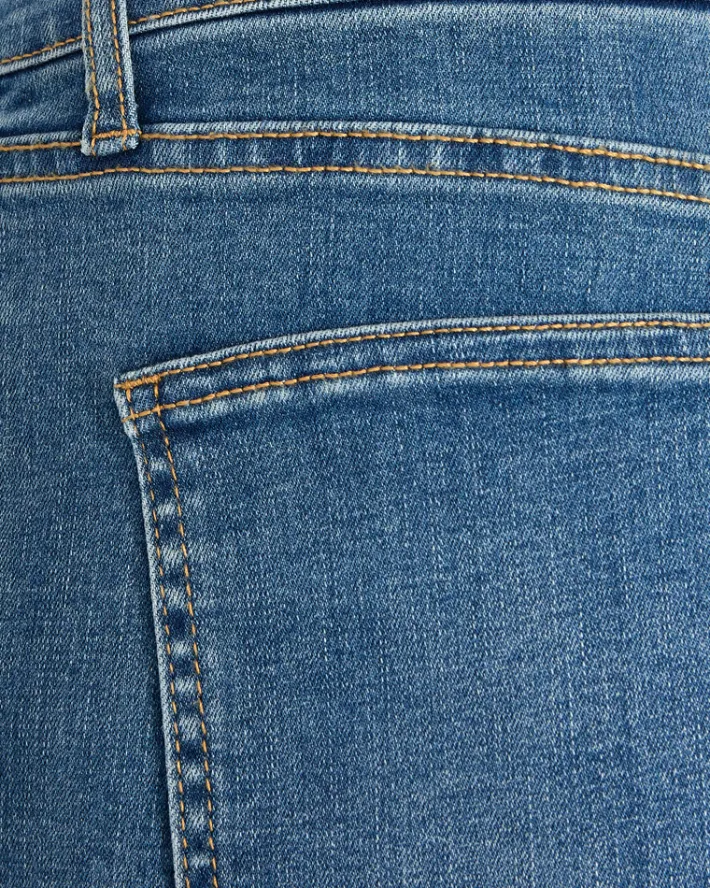 FREEQUENT FQHARLOW - TÆSIDDENDE JEANS - BLÅ