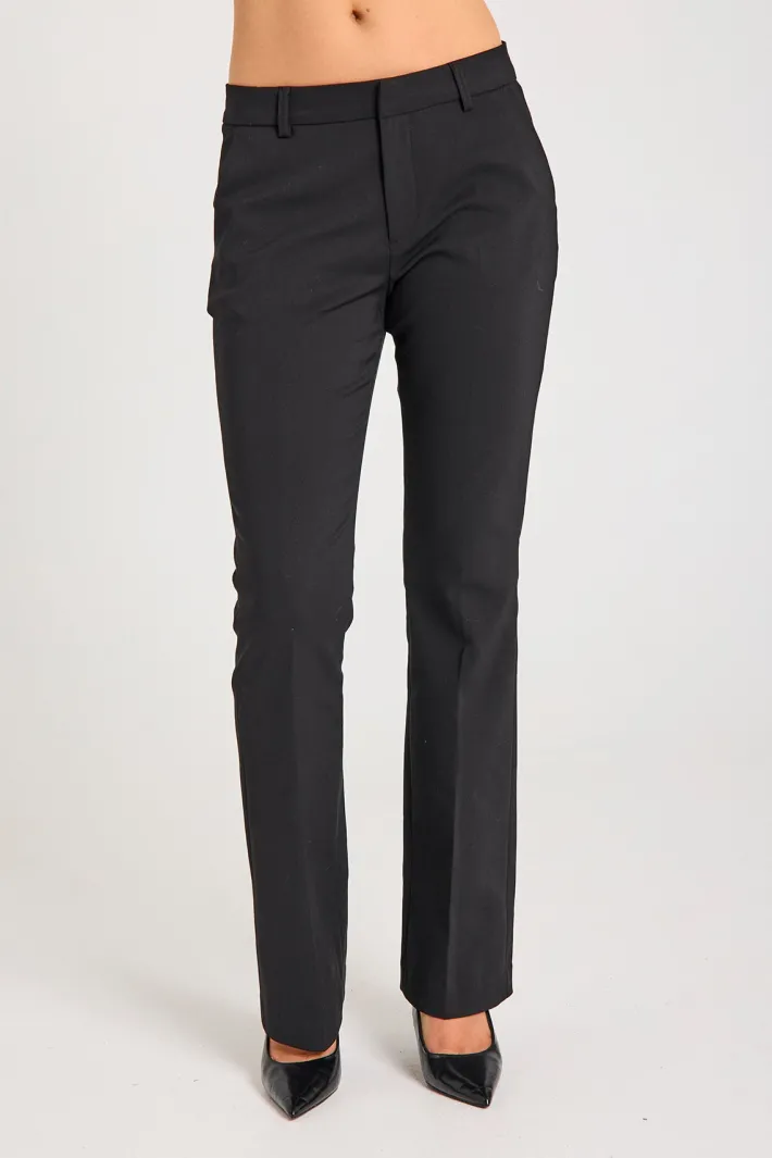 FREEQUENT FQISADORA - BUKSER - BOOTCUT - SORT