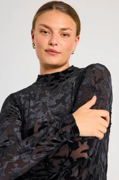 FREEQUENT FQISKA - BLUSE - SORT