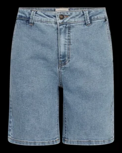FREEQUENT FQJANE - DENIMSHORTS - BLÅ