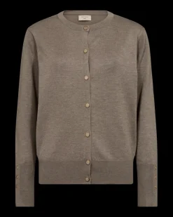 FREEQUENT FQKATIE - CARDIGAN - BRUN