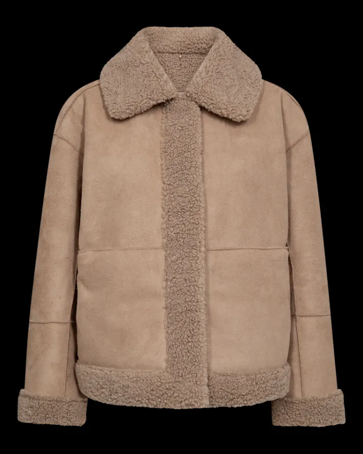 FREEQUENT FQLAMBY - JAKKE - BEIGE