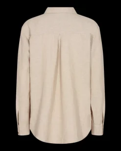 FREEQUENT FQLAVA - HØRSKJORTE - BEIGE