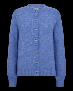 FREEQUENT FQLOUISA - CARDIGAN - BLÅ