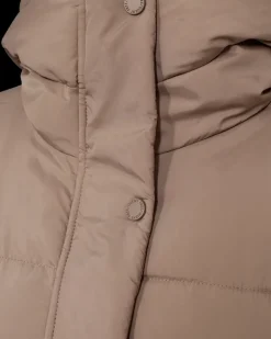 FREEQUENT FQLULA - VATTERET JAKKE - BEIGE