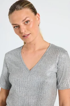 FREEQUENT FQMATTER - T-SHIRT - GRÅ