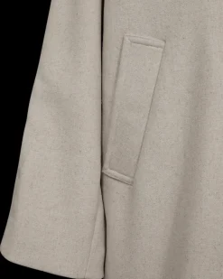 FREEQUENT FQMELLON - LANG JAKKE - BEIGE