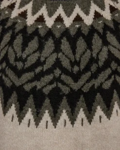FREEQUENT FQMERLA - PULLOVER - BRUN OG BEIGE