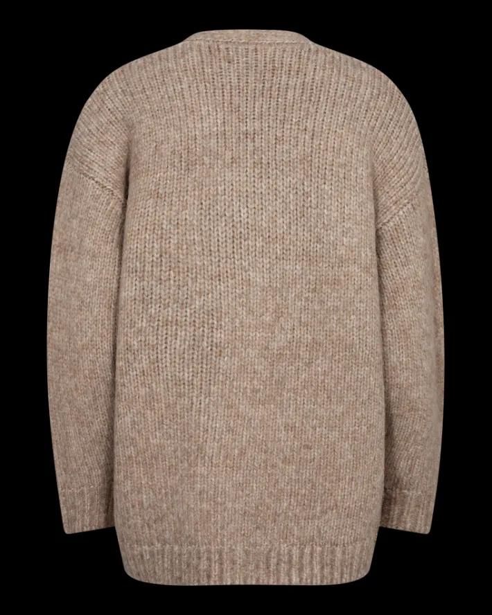 FREEQUENT FQMIA - CARDIGAN - BEIGE