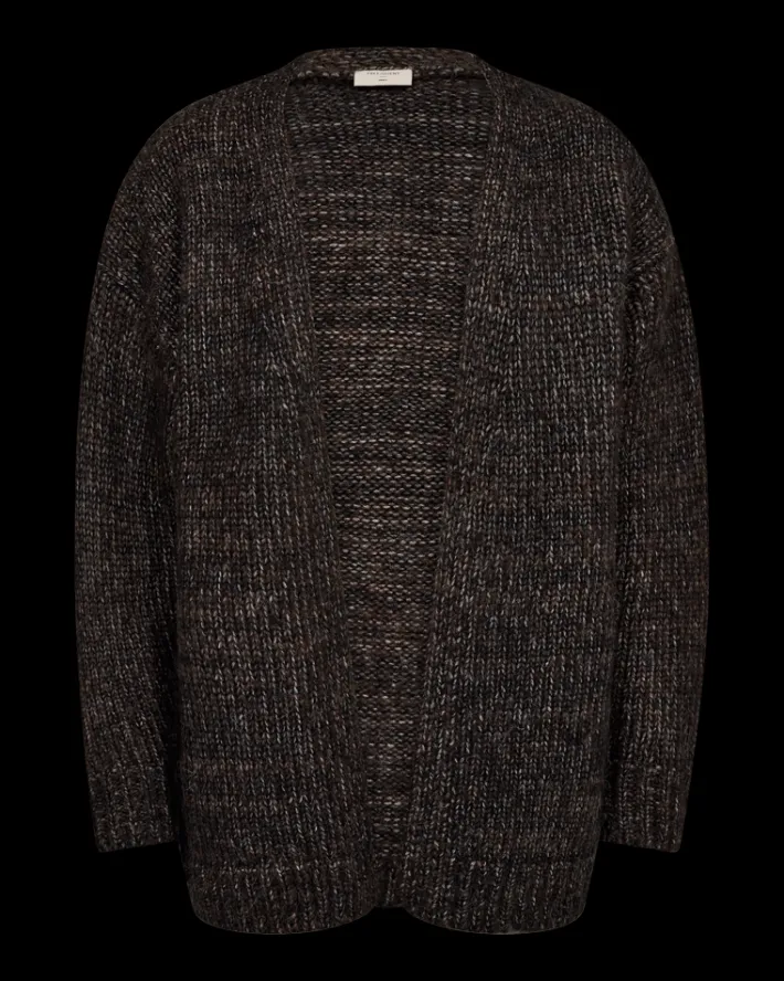 FREEQUENT FQMIA - CARDIGAN - BRUN