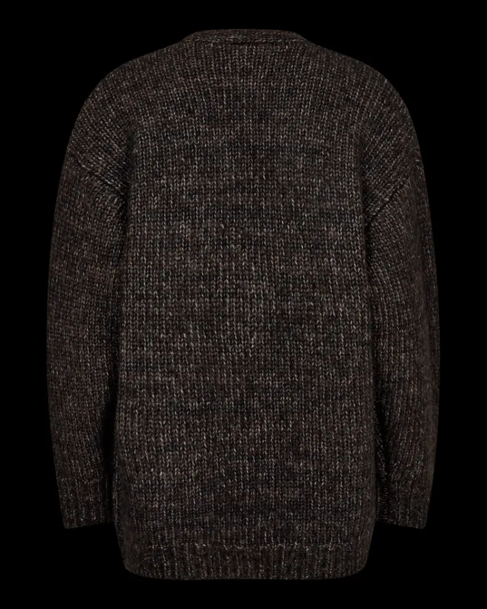 FREEQUENT FQMIA - CARDIGAN - BRUN