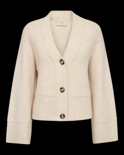 FREEQUENT FQMONEY - CARDIGAN - BEIGE