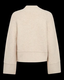 FREEQUENT FQMONEY - CARDIGAN - BEIGE