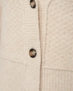 FREEQUENT FQMONEY - CARDIGAN - BEIGE