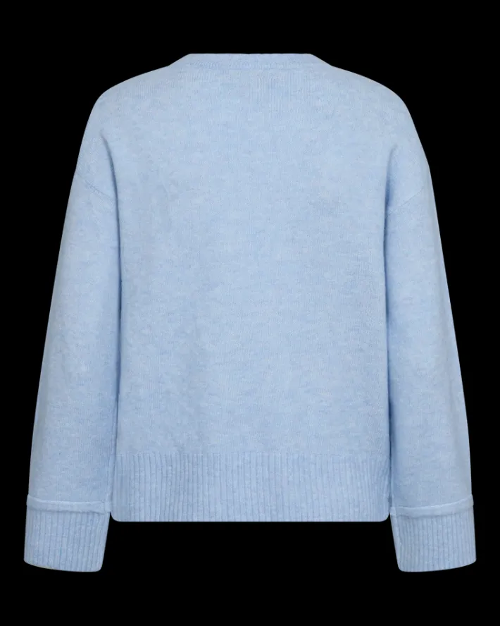 FREEQUENT FQMULLE - PULLOVER - BLÅ