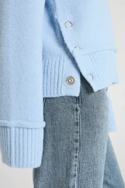 FREEQUENT FQMULLE - PULLOVER - BLÅ