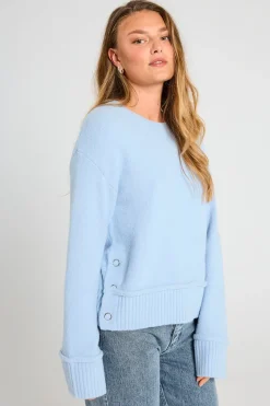 FREEQUENT FQMULLE - PULLOVER - BLÅ