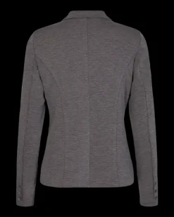 FREEQUENT FQNANNI - FIGURSYET BLAZER - GRÅ