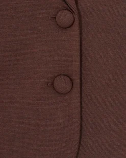 FREEQUENT FQNANNI - FIGURSYET BLAZER - BRUN