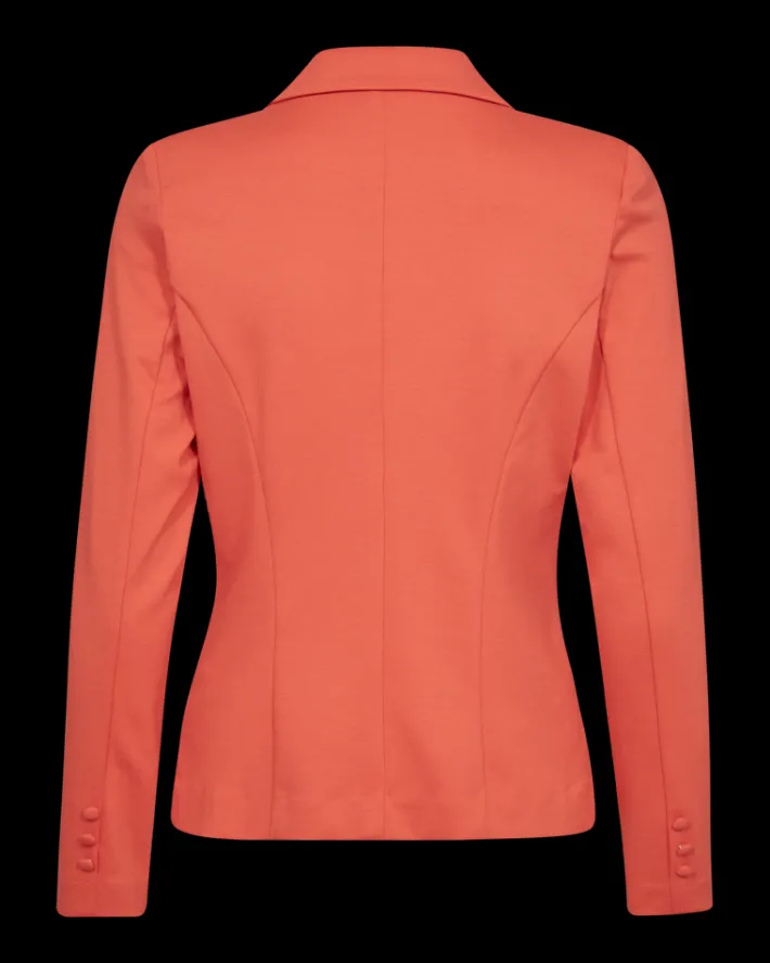 FREEQUENT FQNANNI - FIGURSYET BLAZER - ORANGE