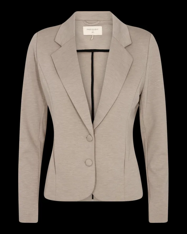 FREEQUENT FQNANNI - FIGURSYET BLAZER - BRUN