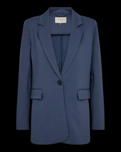 FREEQUENT FQNANNI - KLASSISK BLAZER - BLÅ