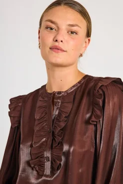 FREEQUENT FQNARON - BLUSE - BRUN