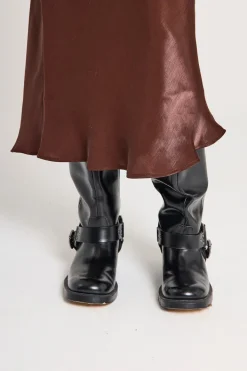 FREEQUENT FQNARON - SKIRT - BRUN