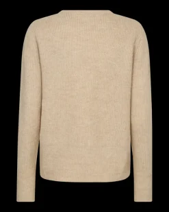 FREEQUENT FQPEARL - CARDIGAN - BEIGE