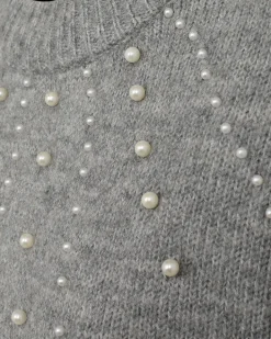 FREEQUENT FQPEARL - PULLOVER - GRÅ