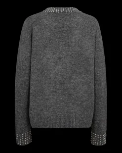 FREEQUENT FQPEARL - PULLOVER - GRÅ