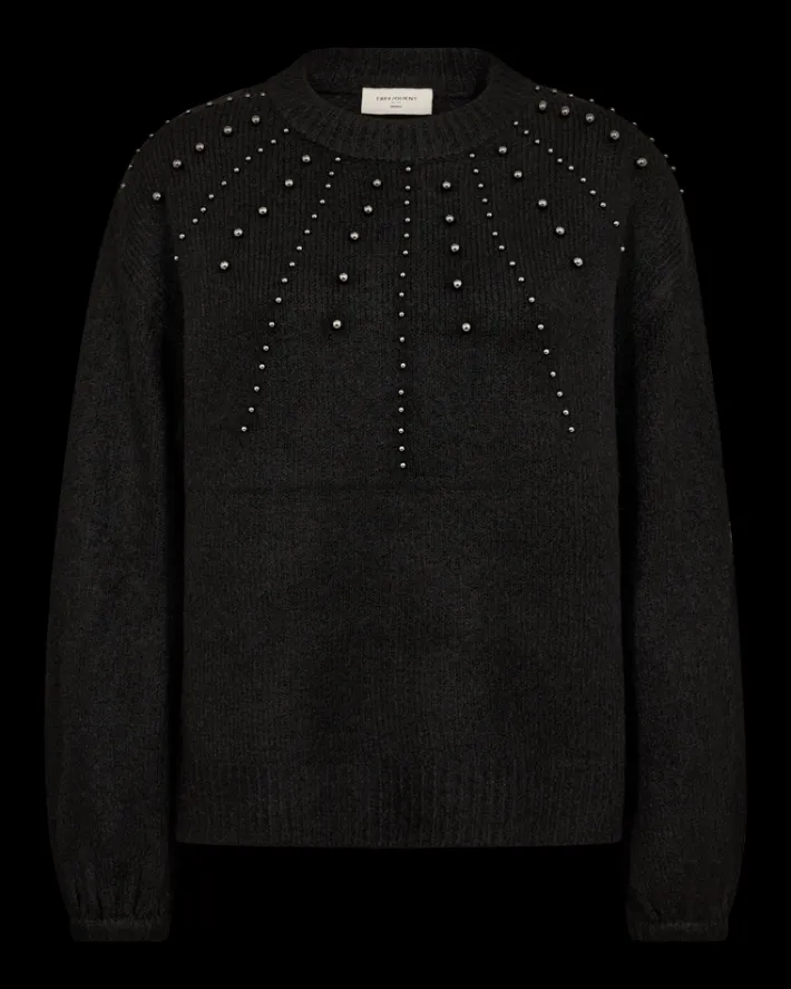 FREEQUENT FQPEARL - PULLOVER - SORT